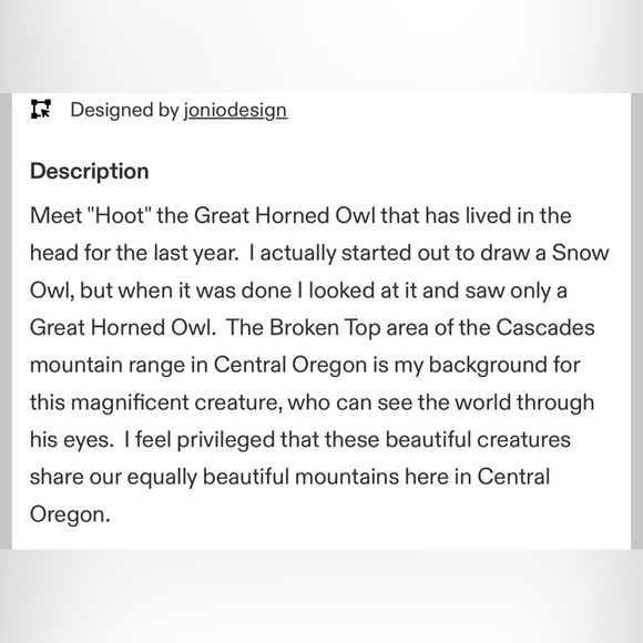 Elegant OWL Blue and Green Scarf - Picture 6 of 7